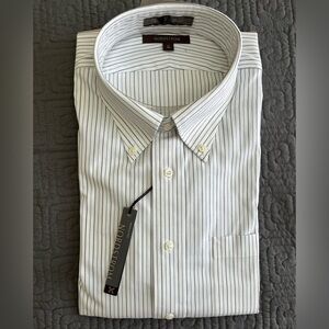 Nordstrom Men's Blue Pinstripe Dress Shirt